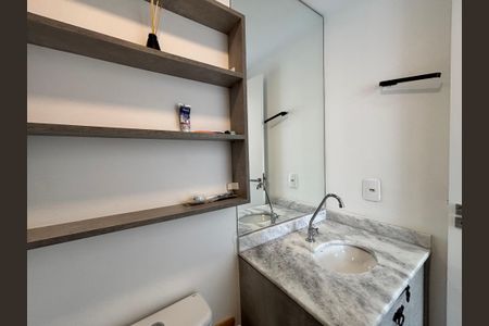 Studio para alugar com 30m², 1 quarto e sem vagaBanheiro da Suíte