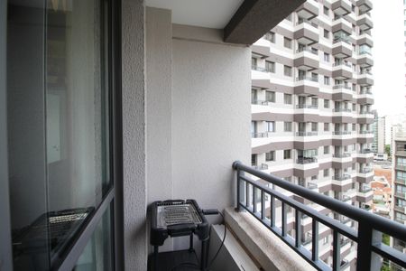 Apartamento para alugar com 27m², 1 quarto e sem vagaVaranda