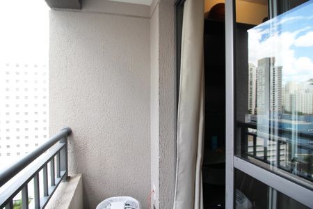 Apartamento para alugar com 27m², 1 quarto e sem vagaVaranda