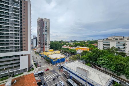 Studio para alugar com 26m², 1 quarto e sem vaga Studio para alugar com 26m², 1 quarto e sem vagaVista da Varanda