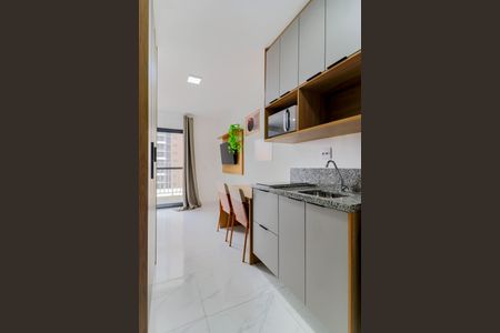 Studio para alugar com 26m², 1 quarto e sem vaga Studio para alugar com 26m², 1 quarto e sem vagaCozinha