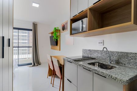 Studio para alugar com 26m², 1 quarto e sem vaga Studio para alugar com 26m², 1 quarto e sem vagaCozinha
