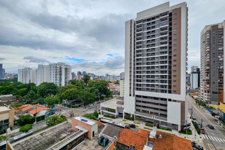 Studio para alugar com 26m², 1 quarto e sem vaga Studio para alugar com 26m², 1 quarto e sem vagaVista da Varanda