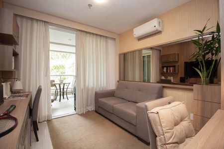 Sala de apartamento para alugar com 1 quarto, 48m² em Setor de Clubes Esportivos Sul, Brasília