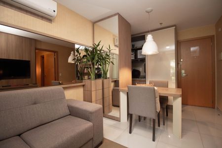 Sala de apartamento para alugar com 1 quarto, 48m² em Setor de Clubes Esportivos Sul, Brasília