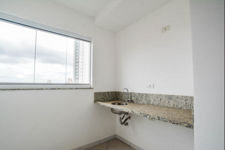 Varanda da Sala de apartamento à venda com 2 quartos, 60m² em Campestre, Santo André