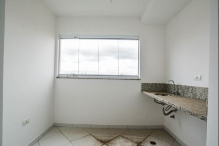 Varanda da Sala de apartamento à venda com 2 quartos, 60m² em Campestre, Santo André