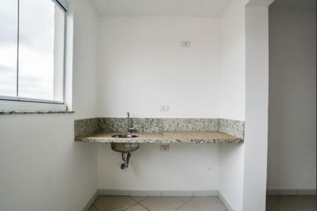 Varanda da Sala de apartamento à venda com 2 quartos, 60m² em Campestre, Santo André