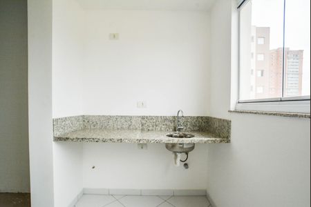 Varanda da Sala de apartamento à venda com 2 quartos, 60m² em Campestre, Santo André