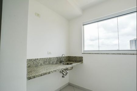 Varanda da Sala de apartamento à venda com 2 quartos, 60m² em Campestre, Santo André