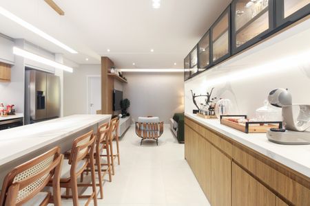 Sala  de apartamento à venda com 3 quartos, 106m² em Tatuapé, São Paulo