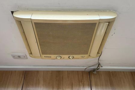 Ar condicionado Sala de apartamento para alugar com 2 quartos, 100m² em Aparecida, Santos