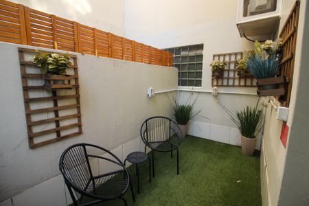 Studio para alugar com 30m², 1 quarto e sem vagaQuintal