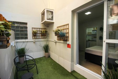 Studio para alugar com 30m², 1 quarto e sem vagaQuintal