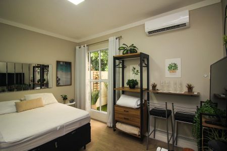 Sala/Quarto de kitnet/studio para alugar com 1 quarto, 30m² em Centro Histórico, Porto Alegre