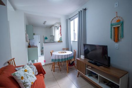 Sala  de apartamento para alugar com 2 quartos, 45m² em Alto da Boa Vista, Sorocaba