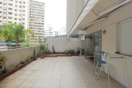 Varanda Sala de apartamento para alugar com 2 quartos, 56m² em Barra Funda, São Paulo