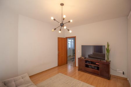 Sala de TV de casa à venda com 4 quartos, 420m² em Itapoã, Belo Horizonte