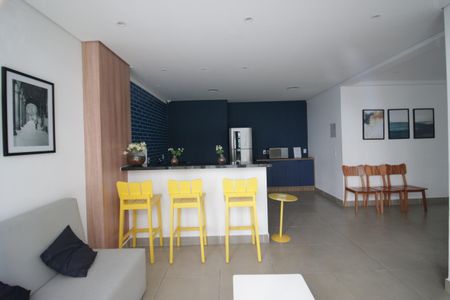 Apartamento à venda com 44m², 2 quartos e 1 vagaÁrea comum - Espaço gourmet