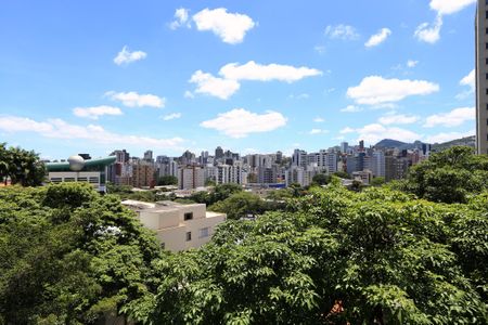 Vista da Sala de apartamento para alugar com 2 quartos, 69m² em São Pedro, Belo Horizonte