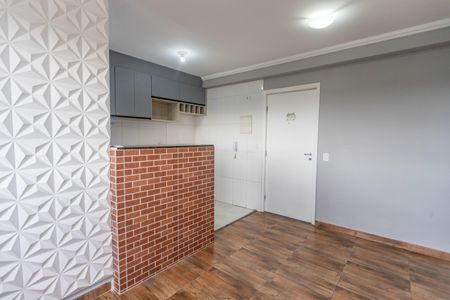 Sala  de apartamento para alugar com 2 quartos, 43m² em Campanário, Diadema