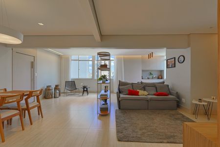 Sala de apartamento à venda com 3 quartos, 170m² em Serra, Belo Horizonte