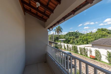 Varanda Suite  de casa de condomínio para alugar com 3 quartos, 137m² em Jardim Sumarezinho, Hortolândia