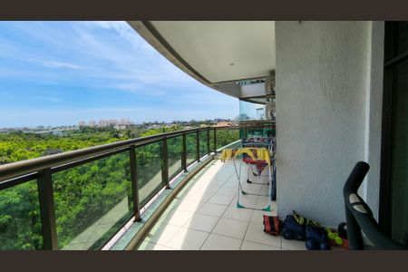Varanda de apartamento para alugar com 2 quartos, 120m² em Recreio dos Bandeirantes, Rio de Janeiro