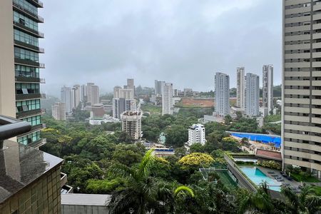 Vista da Sala de apartamento à venda com 1 quarto, 40m² em Vale do Sereno, Nova Lima