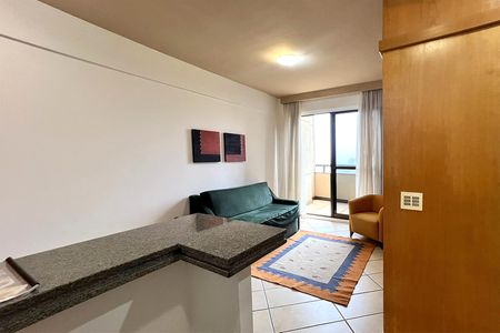 Sala de apartamento à venda com 1 quarto, 40m² em Vale do Sereno, Nova Lima