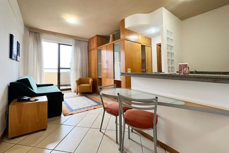 Sala de apartamento à venda com 1 quarto, 40m² em Vale do Sereno, Nova Lima