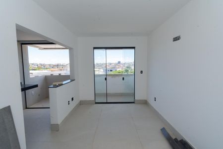 Sala de apartamento à venda com 2 quartos, 78m² em Riacho das Pedras, Contagem