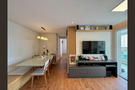 Sala  de apartamento à venda com 2 quartos, 65m² em Cidade Monções, São Paulo