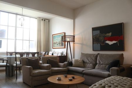 Sala de apartamento à venda com 4 quartos, 155m² em Leblon, Rio de Janeiro