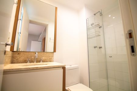 Apartamento à venda com 66m², 1 quarto e 1 vagaBanheiro da Suíte
