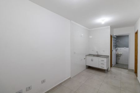 Sala e Cozinha de apartamento para alugar com 2 quartos, 45m² em Vila Nhocuné, São Paulo