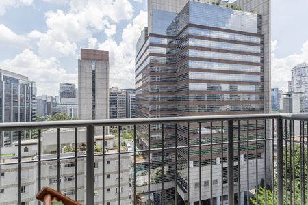 Varanda de kitnet/studio à venda com 1 quarto, 27m² em Vila Olímpia, São Paulo
