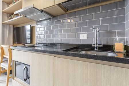 Studio à venda com 27m², 1 quarto e sem vaga Studio à venda com 27m², 1 quarto e sem vagaCozinha