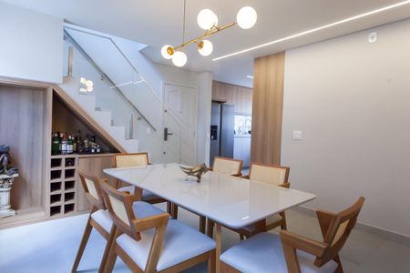 Sala de Jantar de apartamento à venda com 4 quartos, 184m² em Ana Lúcia, Belo Horizonte