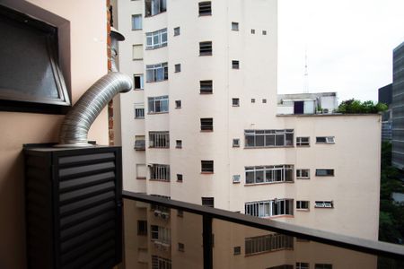 Studio para alugar com 45m², 1 quarto e 1 vaga Studio para alugar com 45m², 1 quarto e 1 vagavaranda quarto 1