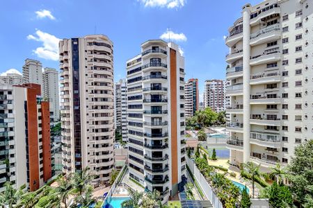 Apartamento para alugar com 191m², 4 quartos e 3 vagasVista da Varanda da Sala
