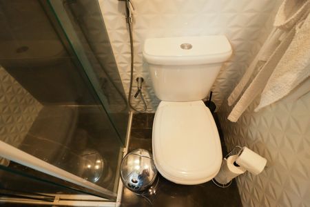 Apartamento à venda com 246m², 4 quartos e 5 vagasBanheiro da Suíte 3