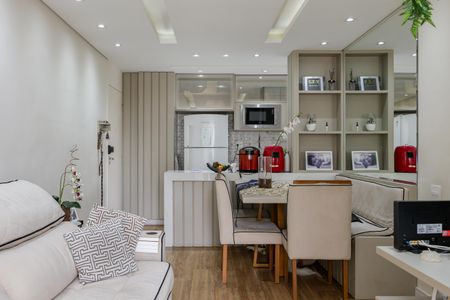 Sala de apartamento à venda com 3 quartos, 64m² em Jardim Monte Kemel, São Paulo