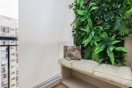 Varanda da Sala de apartamento à venda com 3 quartos, 64m² em Jardim Monte Kemel, São Paulo