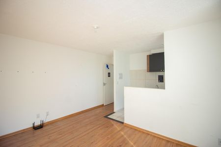 Sala de apartamento para alugar com 2 quartos, 50m² em Chácara Contagem, Contagem