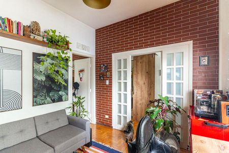 Sala de apartamento à venda com 1 quarto, 50m² em Higienópolis, São Paulo