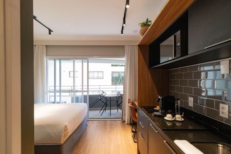 Studio à venda com 25m², 1 quarto e sem vagaCozinha