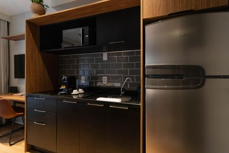 Studio à venda com 25m², 1 quarto e sem vagaCozinha