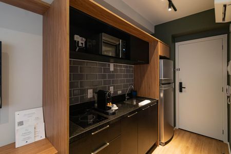 Studio à venda com 25m², 1 quarto e sem vagaCozinha