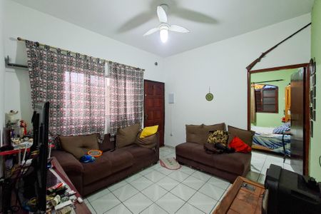 Sala de casa para alugar com 3 quartos, 450m² em Guilhermina, Praia Grande